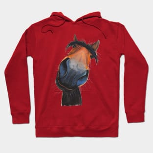 Happy Horse ' HaPPY DaVE ' by Shirley MacArthur Hoodie